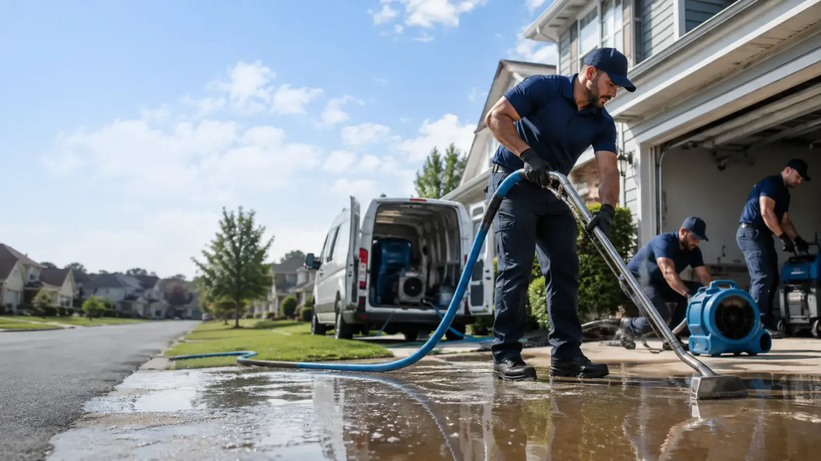 Flood Damage Restoration in Camanche, IA